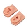 Piercing Practice Model, Reusable Elastic Teaching Aids Soft Piercing Practice Model with Base for Hospital (Light Skin Color) view 4