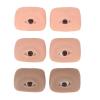 Eye Practice Skin, 3 Pairs 3D Silicone Fake Eye Practice Skin Makeup Face Board Microblading Supplies Eyebrow Practice Skin for Beginners and Makeup Artists Students view 1