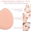 LALAFINA 48pcs Small Makeup Powder Puff for Foundation Concealer Dual-use Finger Puff for Easy Application Beauty Tools for Skin Types view 4