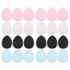 LALAFINA 24pcs Makeup Powder Puff Dual-use Moist and Dry Face Applicators for Foundation and Concealer Skin-friendly Beauty Tools view 1