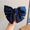 ROWAGY Large Ribbon Bow Hair Clip for Women Silky Satin Bowknot Handmade Teen Girls Hair Accessories Hairpins Barrettes view 2