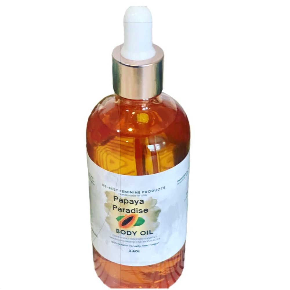 De-Best Papaya Paradise Body Oil (3.4 oz)