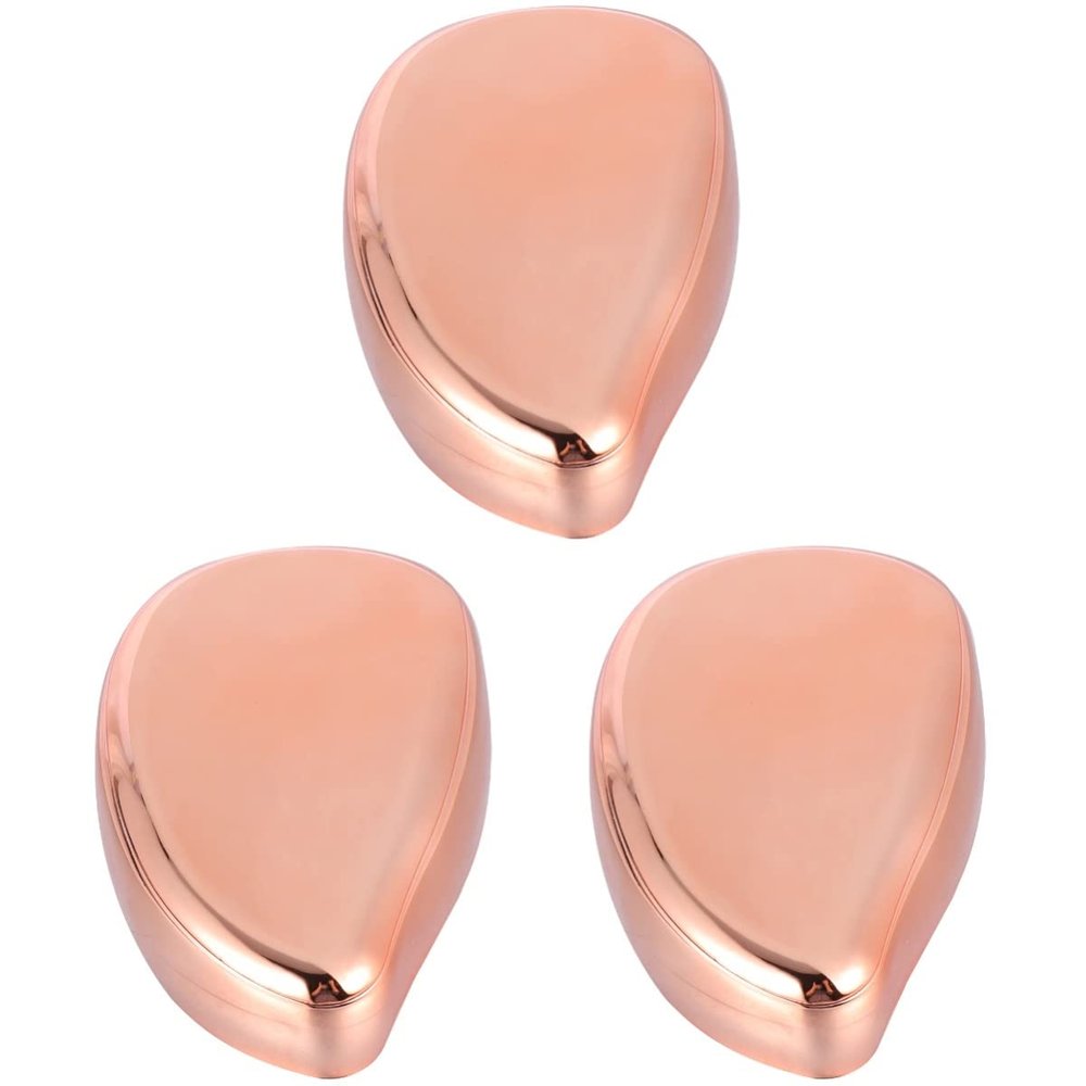 Healifty 3pcs Foot Callus Remover Glass Foot File Dead Skin Exfoliator Pedicure Tool