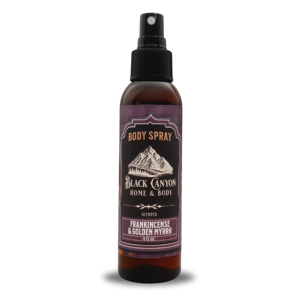 Black Canyon Frankincense & Golden Myrrh Scented Body Spray, 4 Oz