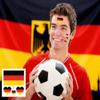 10 Sheets Germany Flag 2022 World Cup Temporary Face Tattoos Stickers40 Pcs Football National Flag Removable Fake Tattoos, For Men Kids Women (Germany) view 4