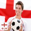 10 Sheets England Flag 2022 World Cup Temporary Face Tattoos Stickers40 Pcs Football National Flag Removable Fake Tattoos, For Men Kids Women (England) view 3