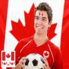 Canadian Flag Tattoos,40 Pcs Canada Flag World Cup|Sports Temporary Face Stickers, Waterproof Sweat Sports National Flag Tattoos For Men Teenages Women(Canada) view 2