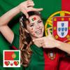 10 Sheets Portugal Flag 2022 World Cup Temporary Face Tattoos Stickers40 Pcs Football National Flag Removable Fake Tattoos, For Men Kids Women (Portugal) view 3