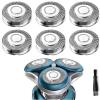 Suleto SH70 Replacement Head Blades Compatible with norelco Series 7000 Electric Shavers, SH71 Replacement Heads Compatible with Series S7000 S7010 S7310 S7780 S7510 S7720 S7710 Shaver SW7700 view 1