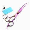 Hair Cutting Shears, 7 Inch Professional Japan 440c Steel Purple Plum Hair Scissors Hair Cutting Barber Haircut Shears Hairdressing Scissors (Color : Color) view 1