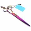 Hair Cutting Shears, 7 Inch Professional Japan 440c Steel Purple Plum Hair Scissors Hair Cutting Barber Haircut Shears Hairdressing Scissors (Color : Color) view 4