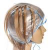 ibasenice 12pcs Hair Salon Highlighting Cap Random Style Hair Dye Tool with Shawl for Professional Coloring Fits Protects Neck and Clothes Convenient Use view 2
