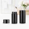 10 Pack 1 Oz /30ml Plastic Deodorant Containers,Empty Round Deodorant Tube Bottles Bottom Refilling & Twist Up Stick for Deodorant,Lip balm,Lipstick,Homemade Solid Perfume,DIY Butter Stick,Black view 2