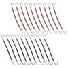 Beavorty 20pcs Ponytail Hair Ties Comfortable Hold for Hair and Elastic Bands for Girls and Women for Everyday Styling view 1