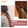 Beavorty 20pcs Ponytail Hair Ties Comfortable Hold for Hair and Elastic Bands for Girls and Women for Everyday Styling view 4