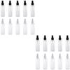 Zerodeko 20pcs Plastic Spray Bottles Refillable Mist Containers for Travel Portable Makeup and Cleaning Use Random Spray Nozzle Lightweight and Compact Design view 1