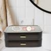 DECHOUS Cosmetic Organizer Countertop Drawer Type Makeup Storage Box Sturdy Plastic Tidy up Your Space view 2