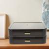 DECHOUS Cosmetic Organizer Countertop Drawer Type Makeup Storage Box Sturdy Plastic Tidy up Your Space view 4