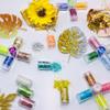 45 Holographic Chunky Sequins & Fine Powder Glitter Mix, Iridescent Glitter Flakes for Face, Body, Eye, Nail Art & Resin Epoxy view 4