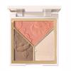 3-in-1 Highlighter Makeup Palette  Contour, Blush & Glow Kit with Matte & Shimmer Finish  Silky Pressed Powder for Face, Cheekbones, Eyes  Long-Lasting, Waterproof, Cool Toned, Travel-Friendly view 2
