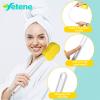 Yetene 3 Pieces Long Handle Sponge 22.4'' Back Sponge on a Stick Body Brush Handled Washer Scrubber for Foot Body Limited Motion(Yellow) view 3