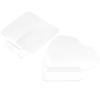 Beavorty 2pcs Nail Art Mixing Trays Handheld Palette for Makeup and Manicure Display Lightweight and Portable Cosmetic Tool for Creating Custom Shades view 1