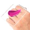Beavorty 2pcs Nail Art Mixing Trays Professional Handheld Cosmetic Palette for Makeup and Nail Polish Blending Transparent Design for Custom view 2