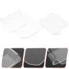 Beavorty 2pcs Nail Art Mixing Trays Professional Handheld Cosmetic Palette for Makeup and Nail Polish Blending Transparent Design for Custom view 4