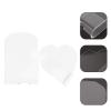 Beavorty 2pcs Nail Mixing Palette Transparent Handheld Manicure Display Trays for Custom Color Mixing Professional Makeup and Nail Art for Watercolor and Pigment Use view 3