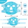 CONBELLA Cold Face Eye Masks Ice Face Mask Hot Cold Compress For Dark Circles, Puffiness, Migraines, Headache, Stress, Redness, Cooling Face Masks For Women Man, Skin Care view 4