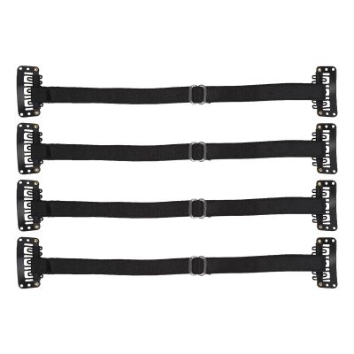 4Pcs Facelift Bands with Clips, Adjustable Elastic Instant Face Band, Invisible Hairpin Face Stretching Lifting Strap, Face Slimming Band, Wrinkles Remove Belt for Face