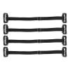 4Pcs Facelift Bands with Clips, Adjustable Elastic Instant Face Band, Invisible Hairpin Face Stretching Lifting Strap, Face Slimming Band, Wrinkles Remove Belt for Face view 1