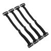 4Pcs Facelift Bands with Clips, Adjustable Elastic Instant Face Band, Invisible Hairpin Face Stretching Lifting Strap, Face Slimming Band, Wrinkles Remove Belt for Face view 3