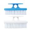 Superio Nail Brush for Cleaning Fingernails, Nail Scrubber Brush, Toe Foot Hands Fingernail Brush Cleaner- Small Scrub Brush- All-Purpose Stiff Cleaning Brush for Home, Kitchen, Work, (2, Blue/White) view 1