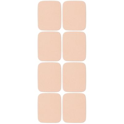 minkissy 4sets Comfortable Cotton Makeup Powder Puff for Loose Powder Sponge Applicators for Setting Makeup for Face and Travel Use