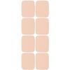 minkissy 4sets Comfortable Cotton Makeup Powder Puff for Loose Powder Sponge Applicators for Setting Makeup for Face and Travel Use view 1