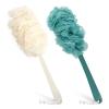 2Pack Back Scrubber for ShowerPIPUHA Loofah Sponge Shower Brush Using Body Exfoliating with Long Handle, Loofah on a Stick for Men Women, Bathing Accessories for Body Brushes (Blue and White) view 1