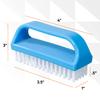 Nail Brush for Cleaning Fingernails, Nail Scrubber Brush, Toe Foot Hands Fingernail Brush Cleaner- Small Scrub Brush- All-Purpose Stiff Cleaning Brush for Home, Kitchen, Work, 6 pack - Superio view 2