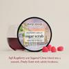 Deep Steep Sugar Scrub, Raspberry Merlot (Meet me at Broad), 8 oz  Exfoliating Body Scrub with Organic Coconut Oil, Shea Butter & Argan Oil  Vegan, Clean Beauty, Smooth, Soft & Nourished Skin view 3