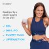 Bruizex Fibrosis Care Cream After Liposuction and BBL Use with Lymphatic Drainage Massage After 360 lipo, Brazilian Butt Lift, Tummy Tuck Works with MLD Body Massager Tools, Faja, lipofoam, 4 Oz view 4
