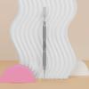 Staleks Pro Manicure Pusher SMART 80 Type 1  Flat Cuticle Pusher and Loop  Dual-Ended Stainless Steel Nail Tool view 2