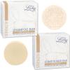 Bar Shampoo and Conditioner by Luxiny - Sulfate Free, Unscented Set With 1 Shampoo Bar (60g) & 1 Deep Conditioner Bar (50g), Made in USA (Fragrance Free) view 1