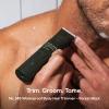 Marlowe. No. 145 Body Hair Trimmer for Men, Forest Black, Lightweight Waterproof Personal Groomer, Ceramic Blades, Adjustable Comb Lengths & Rechargeable Battery for Head to Toe Male Grooming view 2
