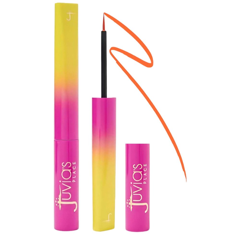 Juvia's Place Garden Of Juvia's Liquid Liner Tangerine Dream - Bright Orange, Long-lasting Liquid Liner, Intense Color Makeup, Cruelty-free, Smudge-proof Makeup