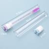 SenRocc 20 Pcs Mascara Wands Tube Set Reusable LashBrush Rose Flower Tube Eyelash Brush Tubes SpooliesLash Extension Brushes Applicators Makeup Tools (5-petal-MIX) view 3
