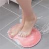 3 PCS Shower Foot & Back Scrubber, Massage Pad, Wall-Mounted Back Scrubber, Silicone Bath Massage Cushion Brush with Suction Cups, Bathroom Wash Foot Mat Exfoliating Dead Skin Foot Brush view 2