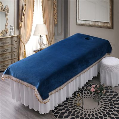 Protective Massage Table Bed Cover Oil-resistant Salon Bed Sheet Cover Waterproof SPA Salon Table Cover Reusable Massage Table Sheet Set Fully Wrap Around Sides For Beauty Salonspa-C 31x83inch(80x210c