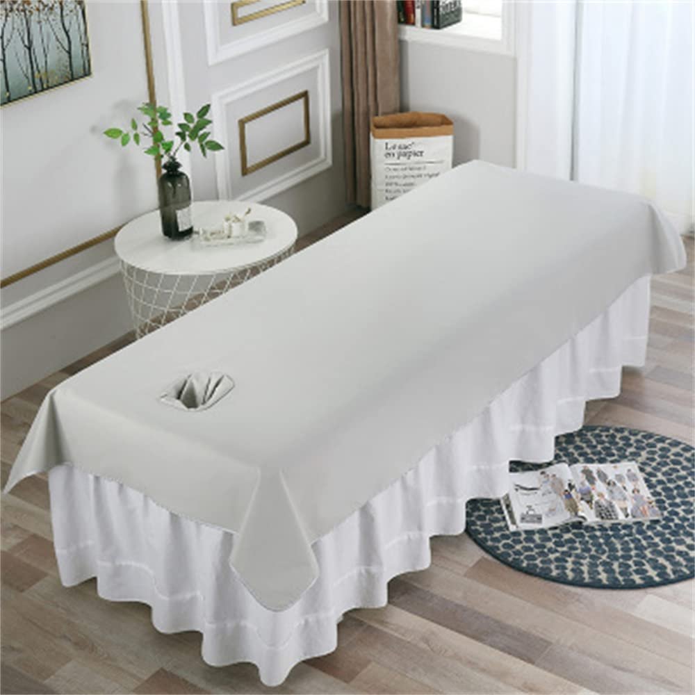 Massage Table SPA Couch Cover Sheet Solid Color Beauty Massage SPA Couch Cover Anti-slip SPA Massage Table Cover Soft SPA Massage Table Cover Pure Color For Massage Tables And Spas-E 31x79inch(80x200c