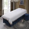 Protective Massage Table Bed Cover Oil-resistant Salon Bed Sheet Cover Waterproof SPA Salon Table Cover Reusable Massage Table Sheet Set Fully Wrap Around Sides For Beauty Salonspa-B 47x83inch(120x210 view 1
