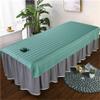 Bed Sheet Cover Soft Sheets For Beauty Salons Breathable SPA Massage Table Cover Washable Massage Sheet Cover Anti-slip Salon Bed Sheet Cover Oil-resistant For Massagetable And Spa-D 47x79inch(120x200 view 1